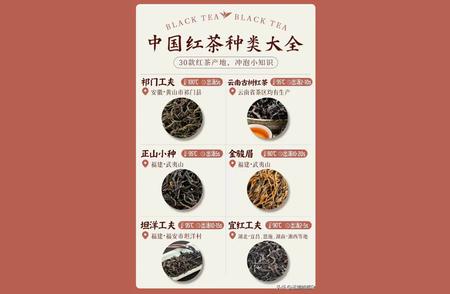 中国红茶种类全面解析，让你大开眼界