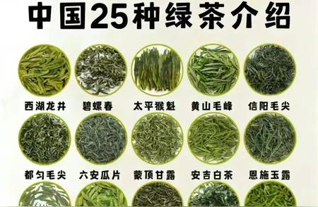 中国25种顶级绿茶全指南