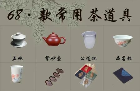 茶道入门：68种必备的茶具详解