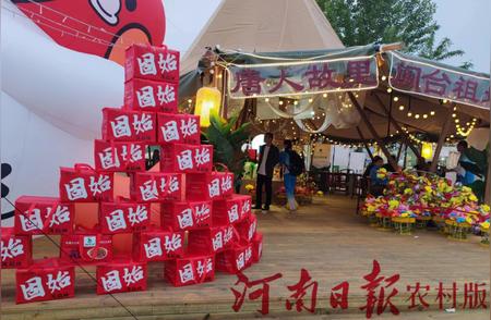 信阳毛尖茶文化节：固始展区的鹅块与茶香完美交融